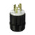 Leviton 30A / 125V 2 Pole 3 Wire Ground Plug
