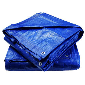 Agrimaster 8' x 10' & 12' x 16'  All Purpose Blue Poly Tarp Combo Pack