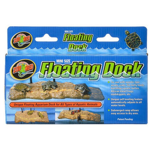 Zoo Med Floating Turtle Dock - Mini - 5 Gallon Tanks - (8" Long x 3.5" Wide)