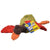 Petsport Tuff Squeak Unstuffed Goose Plush Dog Toy - 1 Goose (Assorted Colors)