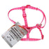 Pet Attire Styles Polka Dot Pink Comfort Wrap Adjustable Dog Harness - Fits 12"-18" Girth - (3/8" Straps)