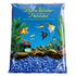 Pure Water Pebbles Aquarium Gravel - Marine Blue - 25 lbs (3.1-6.3 mm Grain)