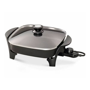 Presto 11" Electric Skillet with Glass Lid