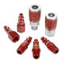 Legacy 3-Piece ColorConnex Type D 1/4" Coupler and Plug Kit