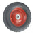 Titan Casters Offset Steel Hub Rubber Wheel