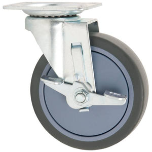 Titan Casters 350 lb 5" Dyna Tread Wheel with Brake