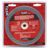 TASK 6" x 3/4" Aluminum Oxide Grinding Wheel with 1" arbour hole - 80 Grit