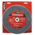 TASK 8" x 1" Aluminum Oxide Grinding Wheel with 1" arbour hole - 36 Grit