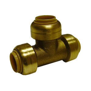 JMF Lead Free Brass Push-To-Fit Tee