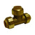 JMF Lead Free Brass Push-To-Fit Tee