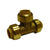 JMF Lead Free Brass Push-To-Fit Tee