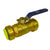 JMF Lead Free Brass Ball Valve Push Fitting