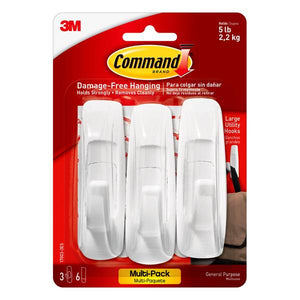Command 3-Count Large Utility Hook Value Pack