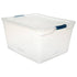 Rubbermaid 71 Quart Cleverstore Clear Latching Tote