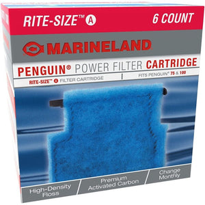 Marineland Rite-Size A Power Filter Cartridge - 6 Pack