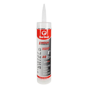Red Devil 9 oz Silicone Shield Kitchen and Bath Sealant Caulk