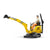Bruder JCB Micro Excavator with Construction Worker
