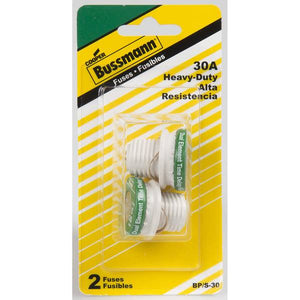 Bussmann Type S Time-Delay Delay Plug Fuse