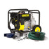 Champion Power Equipment 2" Semi-Trash Water Transfer Pump with Hose and Wheel Kit
