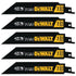 DEWALT 5-Pack 6" 14/18TPI 2X MAX Reciprocating Blade