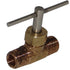 JMF Lead Free Straight Needle Valve