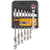 DEWALT SAE 7 Piece Flex Head Combo Ratcheting Wrench Set