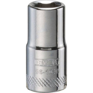 DEWALT 6 Point 1/4" Drive Socket 6 MM