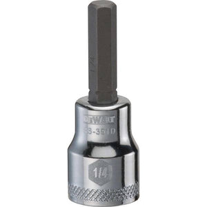 DEWALT 5/32" SAE 3/8" Drive Hex Bit Socket