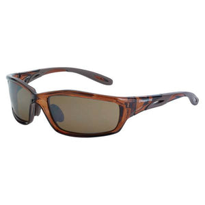 Crossfire Brown Safety Glasses