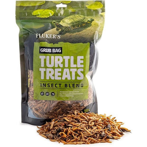 Flukers Grub Bag Turtle Treat - Insect Blend - 6 oz