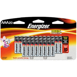 Energizer 20-Pack Max AAA Batteries