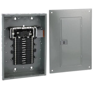 Square D QO 100-Amp 24-Spaces 24-Circuit Indoor Main Breaker