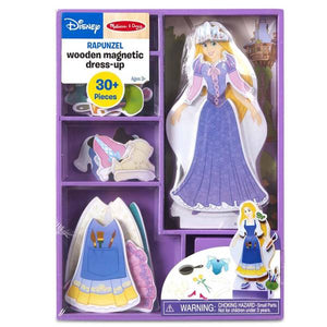 Melissa & Doug Rapunzel Wooden Magnetic Dress-Up