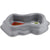 Zilla Decor Durable Dish for Reptiles Grey - Medium (8.5