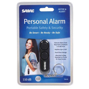 Sabre Personal Alarm with Key Ring