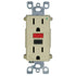 Leviton 15A-125V Ivory Self Test GFCI Outlet