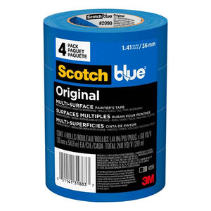 ScotchBlue 4-Pack 1.41" Original Painter's Tape