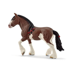 Schleich Farm World Clydesdale Mare Toy