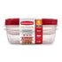 Rubbermaid 5.5 Cup and 8.5 Cup Easy Find Lids Containers Value Pack