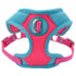 Coastal Pet Pro Reflective Mesh Dog Harness Fuchia with Teal 1" - Large