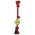 Mammoth Flossy Chews Color 3-Knot Tug with Tennis Ball 20