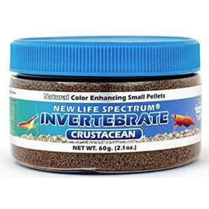 New Life Spectrum Natural Color Enhancing Invertebrate Crustacean Small Pellet - 60 g