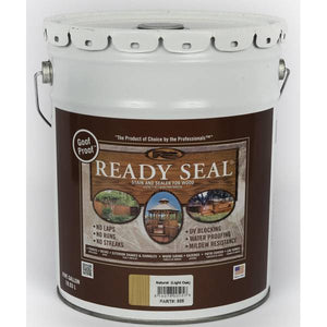 Ready Seal 5 Gallon Natural Light Oak Exterior Wood Stain and Sealer