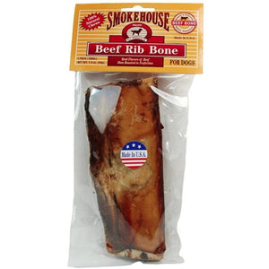 Smokehouse Beef Rib Bone Natural 6" Long Dog Treat - 1 count