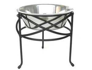 Mesh Elevated Dog Bowl - Large