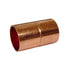 JMF Copper Pipe Coupling with Stop