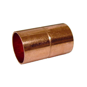 JMF Copper Pipe Coupling with Stop