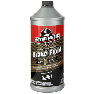 MotorMedic Brake Fluid DOT 3 Super HD - 32 oz