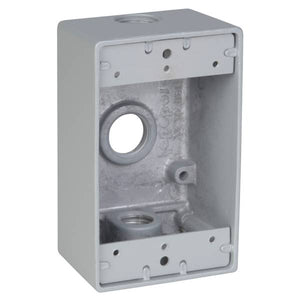 Bell Outdoor 3 Hole Weatherproof Outlet Box