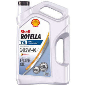 Shell Rotella T4 Triple Protection 15W-40 Conventional Heavy Duty Diesel Engine Oil